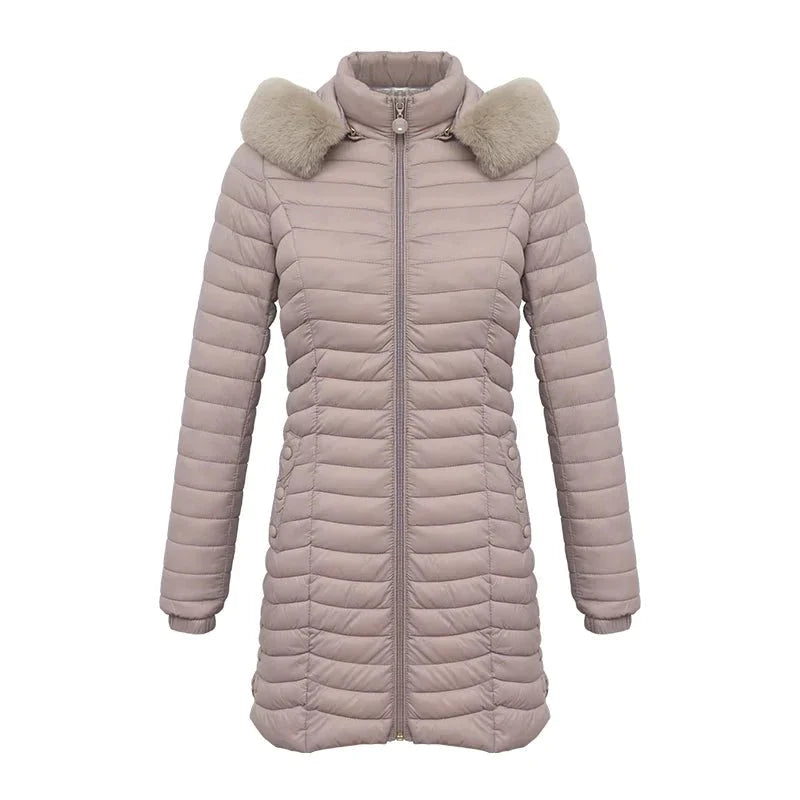 casaco Casaco de Inverno casaco feminino casaco longo casaco de inverno feminino Casaco Manga Longa casaco feminino de inverno casaco forrado casaco inverno Casaco Aberto casaco com bolso Casaco de pele
