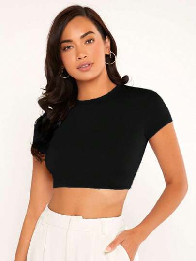 KIT 2 CROPPED BLUSINHA SUPLEX