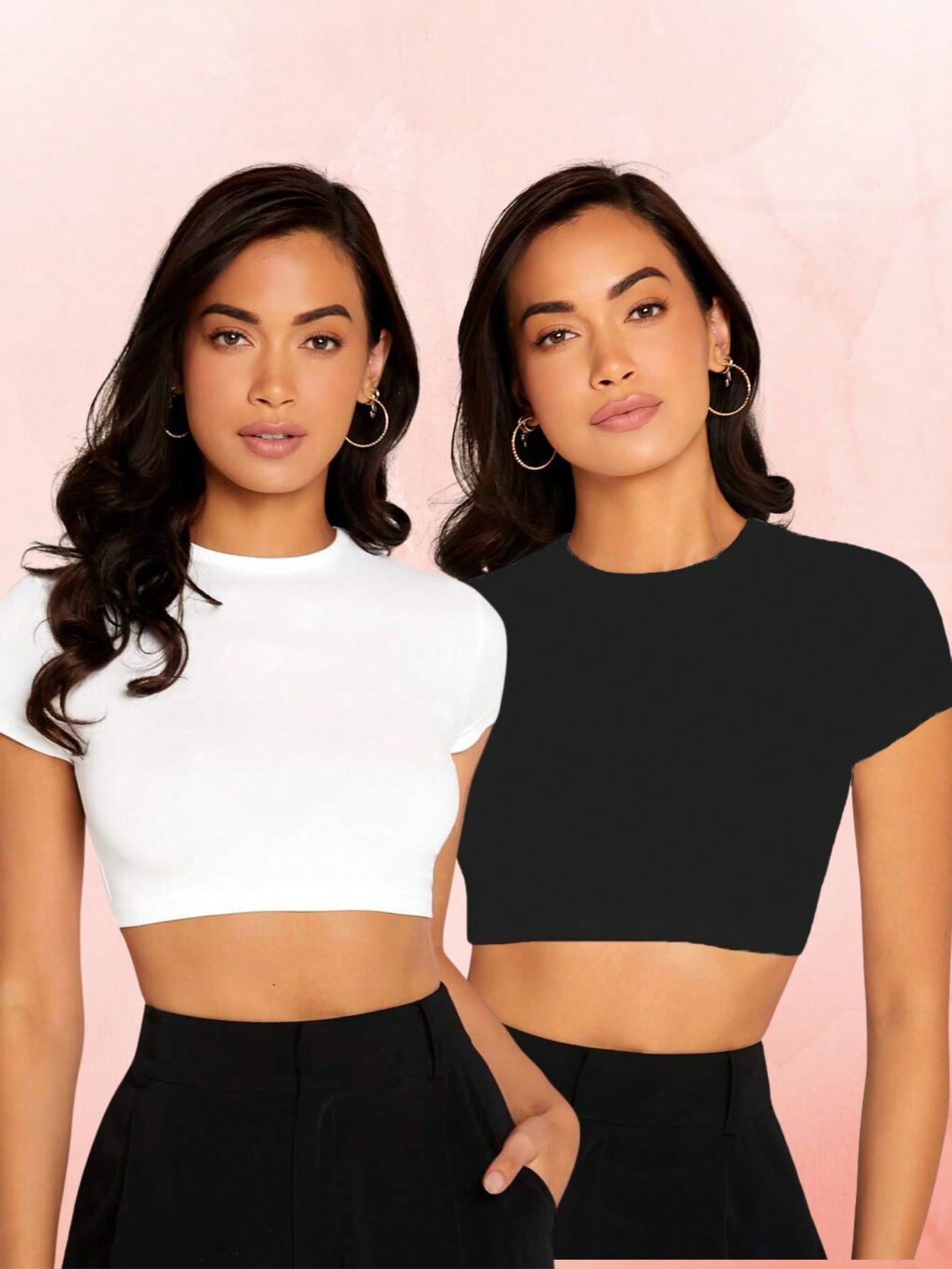 KIT 2 CROPPED BLUSINHA SUPLEX