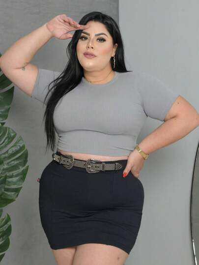 Blusinha Cropped Kit 3 - Estela