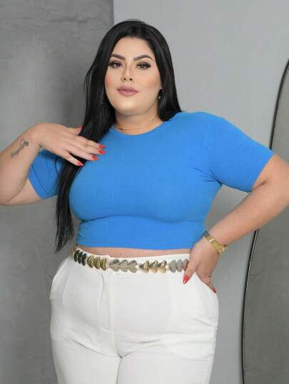 Blusinha Cropped Kit 3 - Estela