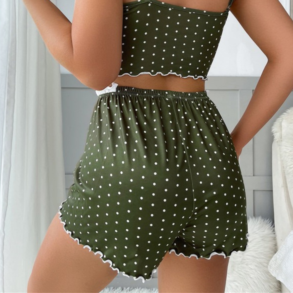 Pijama Feminino Curto Cropped - Kate