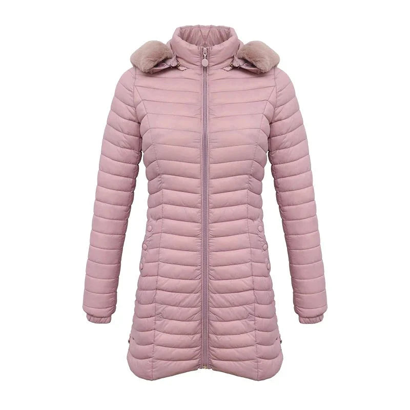 casaco Casaco de Inverno casaco feminino casaco longo casaco de inverno feminino Casaco Manga Longa casaco feminino de inverno casaco forrado casaco inverno Casaco Aberto casaco com bolso Casaco de pele