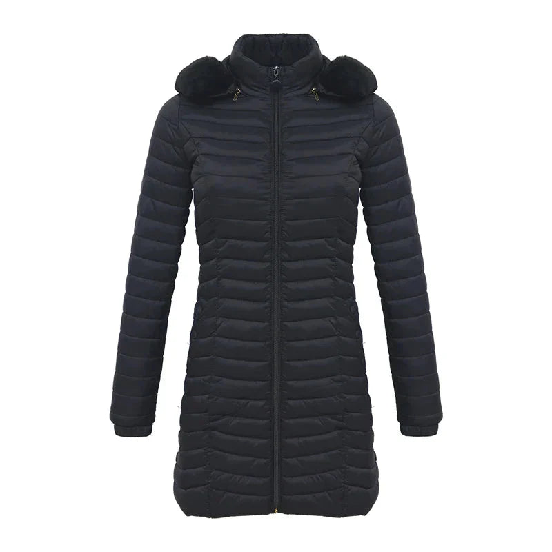 casaco Casaco de Inverno casaco feminino casaco longo casaco de inverno feminino Casaco Manga Longa casaco feminino de inverno casaco forrado casaco inverno Casaco Aberto casaco com bolso Casaco de pele
