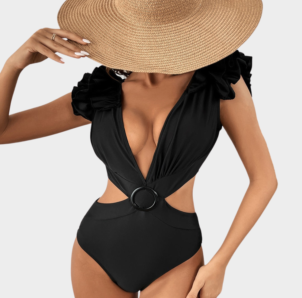maiô estampado maiô costas cruzadas maiô com decote nas costas maiô com decote maiô com amarração Maiô biquini verão biquini elegante biquini de verão biquini de praia biquini
