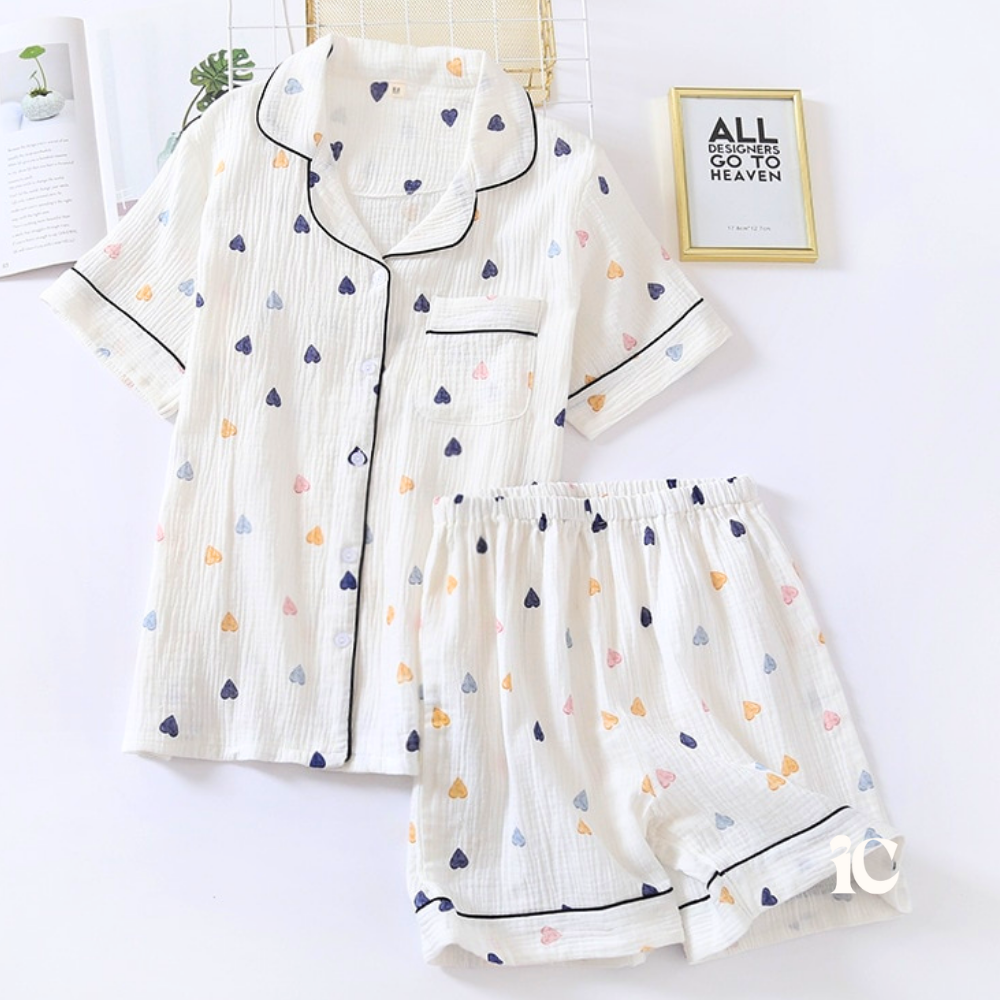 Pijama Feminino Americano Curto - Alicia