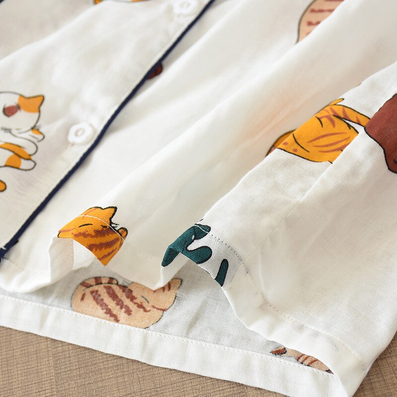 Pijama Feminino Curto - Love Cats