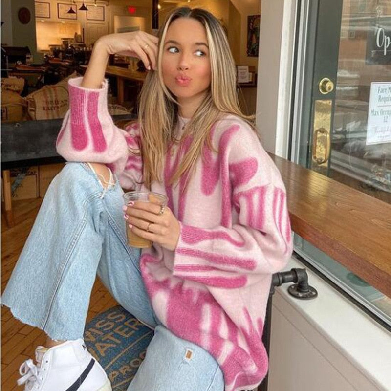 Suéter de Malha Solto Melody