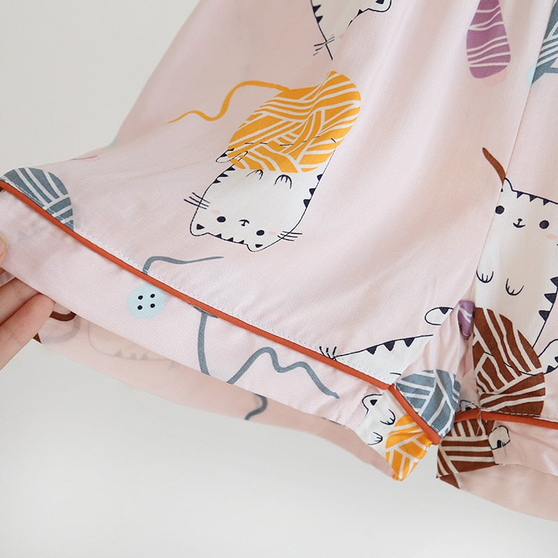 Pijama Feminino 3 Peças - Madalena