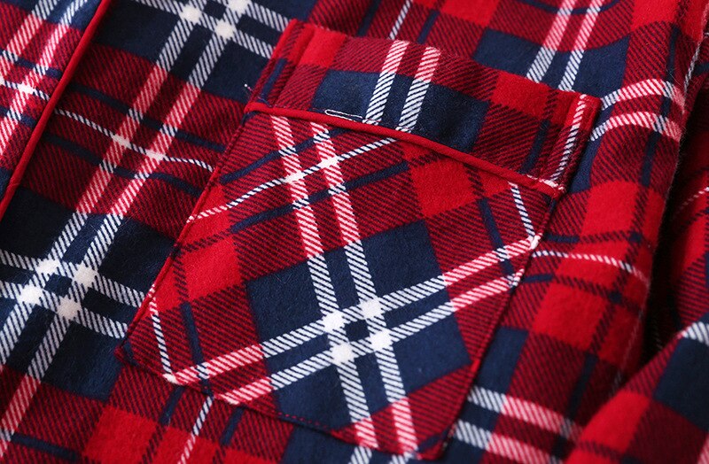 Camisola Xadrez Manga Longa - mia lucce