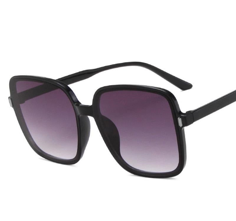 Óculos de Sol Feminino Quadrado Oversized oculos de sol oculos moda verão moda praia 2023 moda praia
