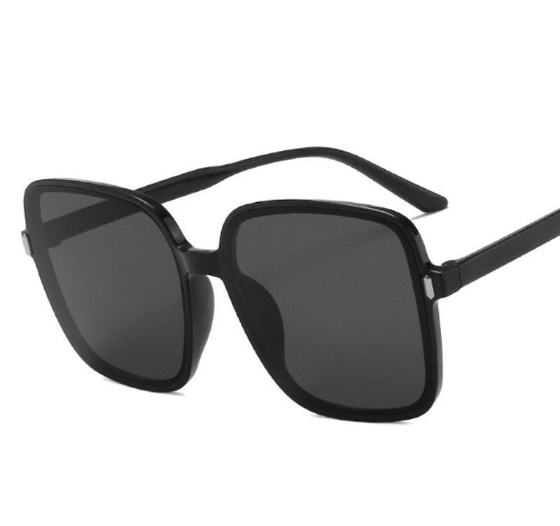 Óculos de Sol Feminino Quadrado Oversized oculos de sol oculos moda verão moda praia 2023 moda praia