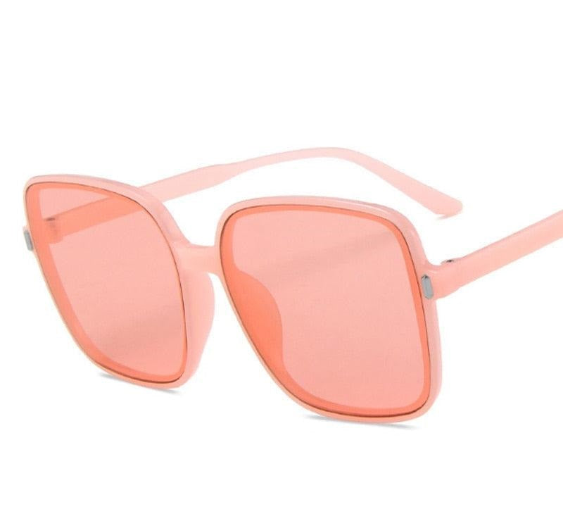 Óculos de Sol Feminino Quadrado Oversized oculos de sol oculos moda verão moda praia 2023 moda praia