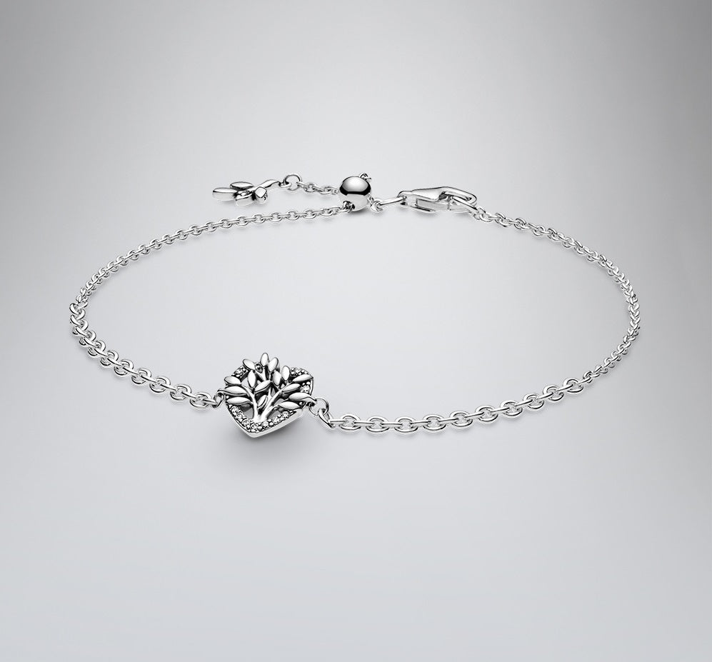 pulseiras e braceletes  pulseira árvore da vida  Pulseira de prata pandora  pulseira de prata  pulseira  pingente arvore da vida  pingente  bracelete árvore da vida