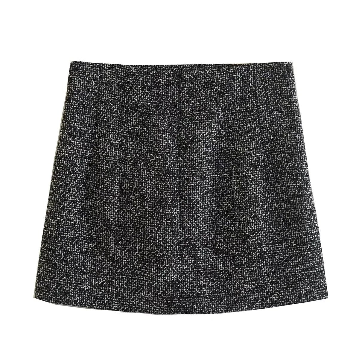 Conjunto de roupa feminina Conjunto de Blazer e Saia de Tecido Trançado Preto e Branco Océane Conjunto de Blazer e Saia Conjunto de Blazer de Tecido Trançado Preto e Branco blazer blazer feminino Blazer com Botões Blazer Grosso Blazer Xadrez Blazer de Dois Botões Blazer de Cintura Larga Blazer Feminino Liso Blazer Liso Blazer Longo Blazer de Lã Sintética