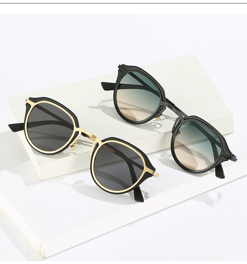 Óculos de Sol Unissex Redondo oculos de sol feminino oculos de sol oculos