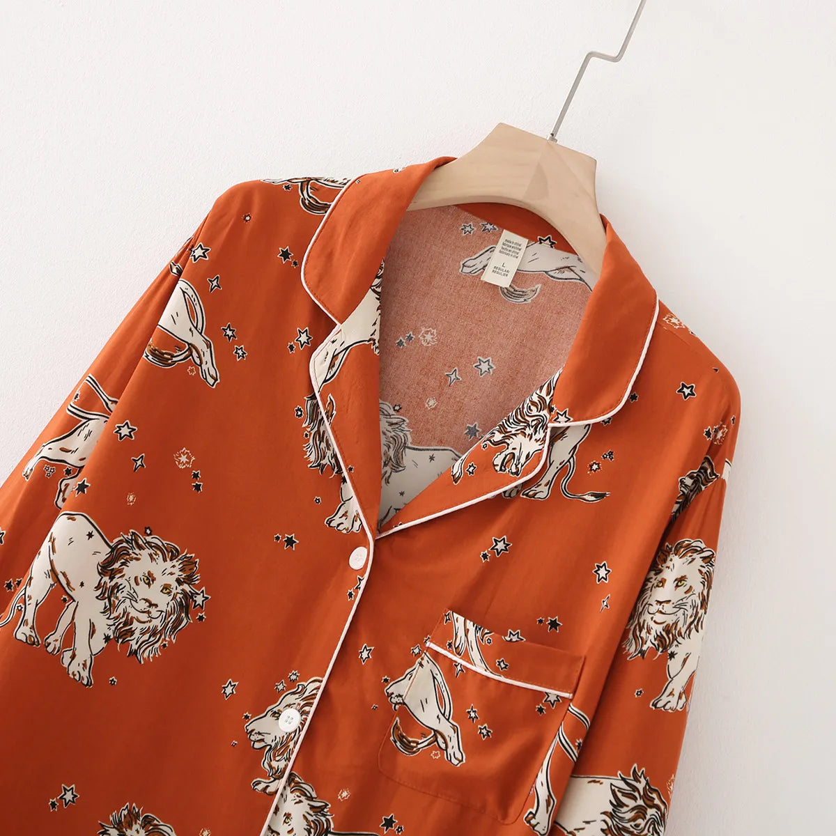 Pijama Feminino Curto Lion