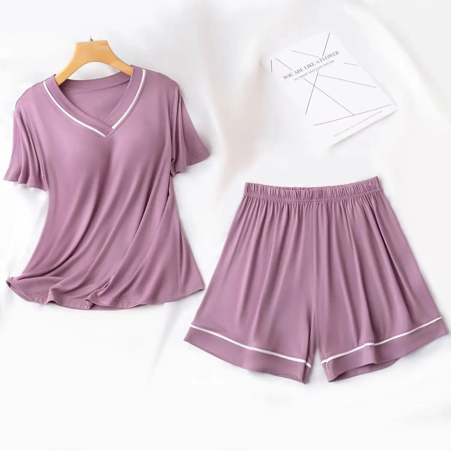 Pijama Feminino Curto - Coralina