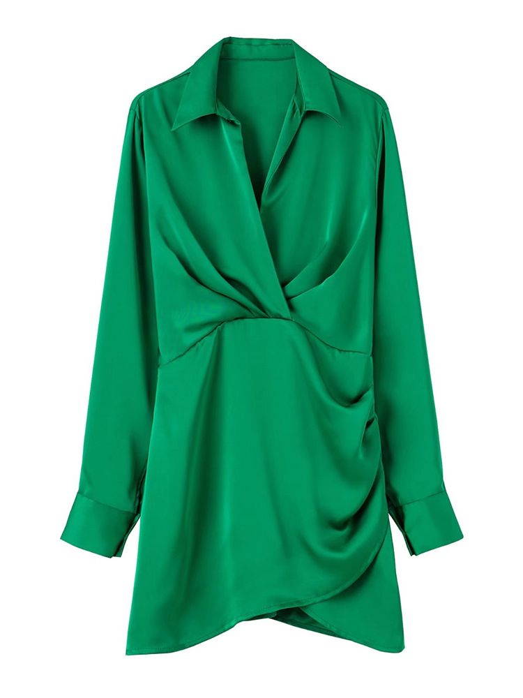 Vestido de Festa Cetim Curto - Lorella