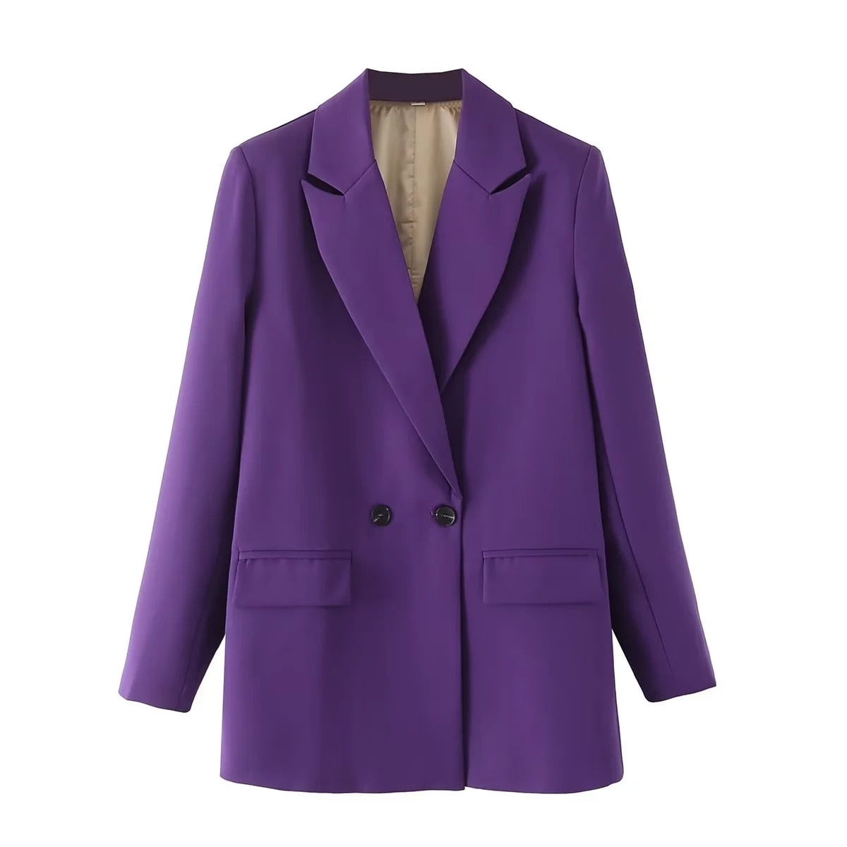 Blazer Liso de Dois Botões Lise Blazer Liso Blazer de Dois Botões Blazer Blazer Feminino Liso Blazer Feminino