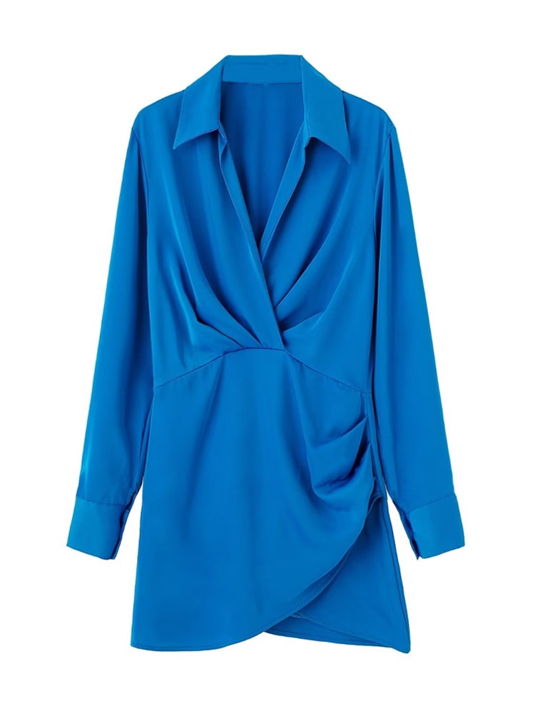 Vestido de Festa Cetim Curto - Lorella