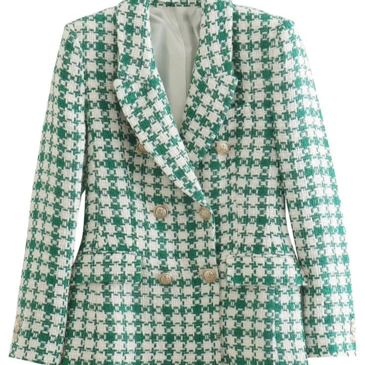 Blazer Longo de Lã Sintética Eloise Blazer Longo Blazer Grosso Blazer de Lã Sintética Blazer blazer Blazer com Botões Blazer Xadrez Blazer de Cintura Larga Blazer de Dois Botões blazer feminino Blazer Liso