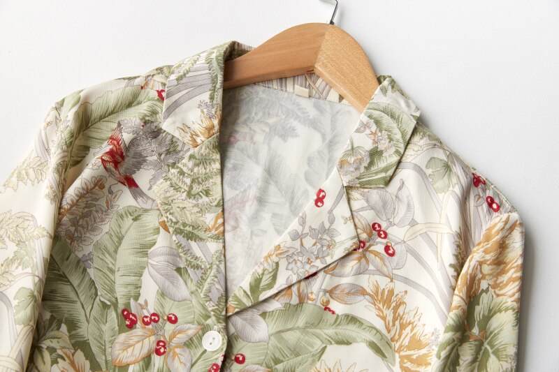 Pijama Feminino Americano Longo - Dahlia