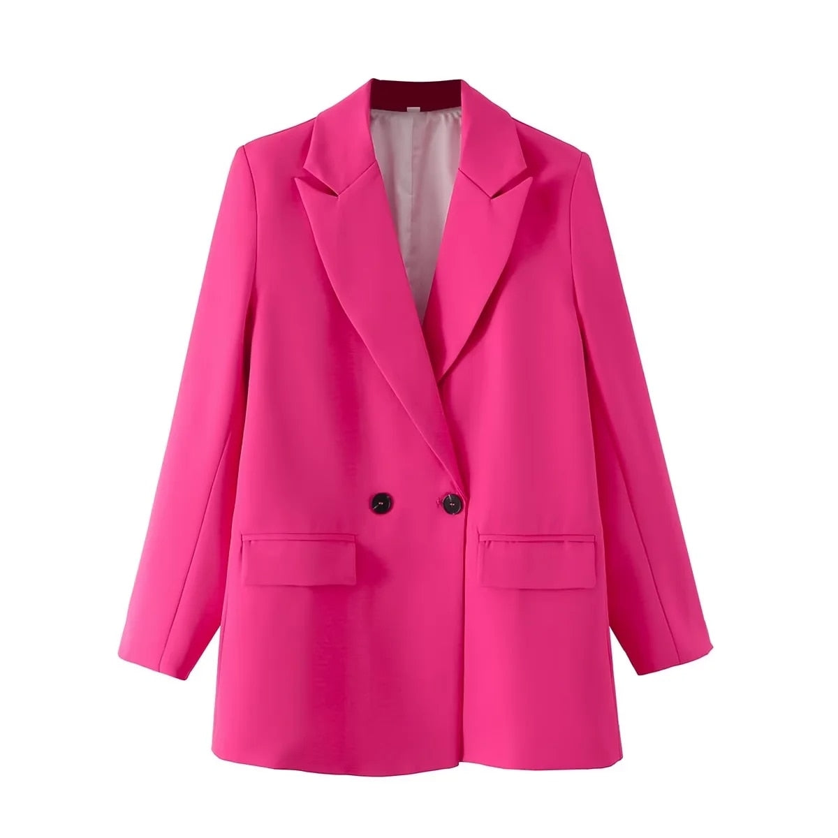 Blazer Liso de Dois Botões Lise Blazer Liso Blazer de Dois Botões Blazer Blazer Feminino Liso Blazer Feminino