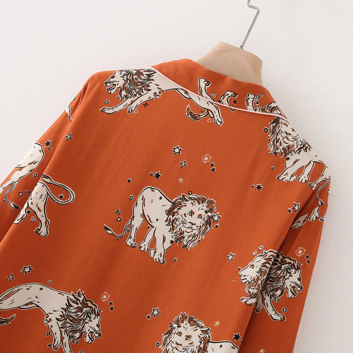 Pijama Feminino Curto Lion