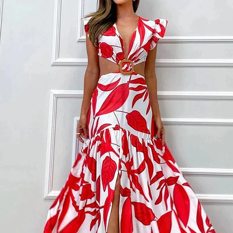 Vestido Feminino Longo de Verão Anabela