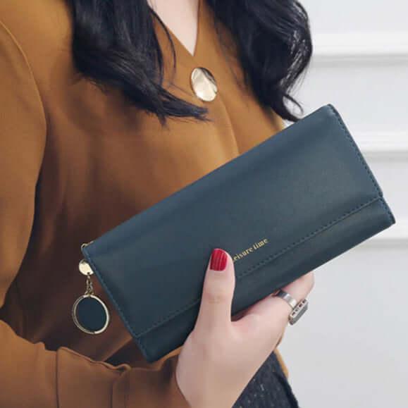 carteira feminina de couro carteira feminina Carteira de Couro carteira de couro feminina Carteira de Couro