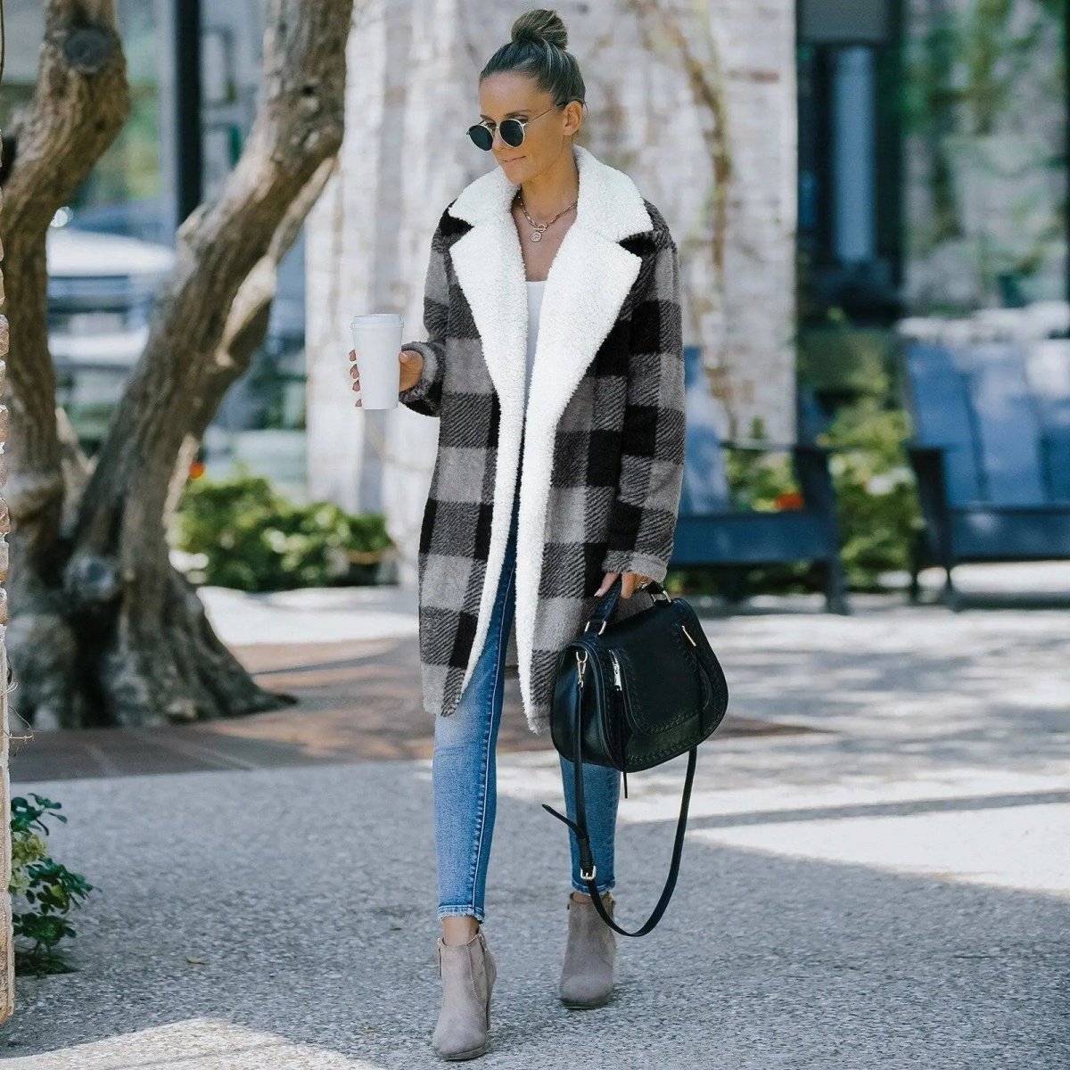 casaco Casaco de Inverno casaco feminino casaco longo casaco de inverno feminino casaco feminino de inverno casaco inverno casaco forrado casaco com bolso Casaco de pele Casaco Aberto Casaco Liso Casaco Grosso