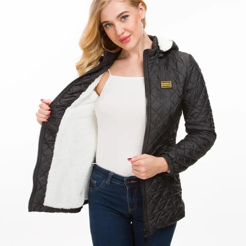 jaquetas jaqueta de frio Jaquetas e Blusões jaqueta de inverno jaqueta jaqueta feminina jaqueta-puffer jaqueta forrada jaqueta mulher