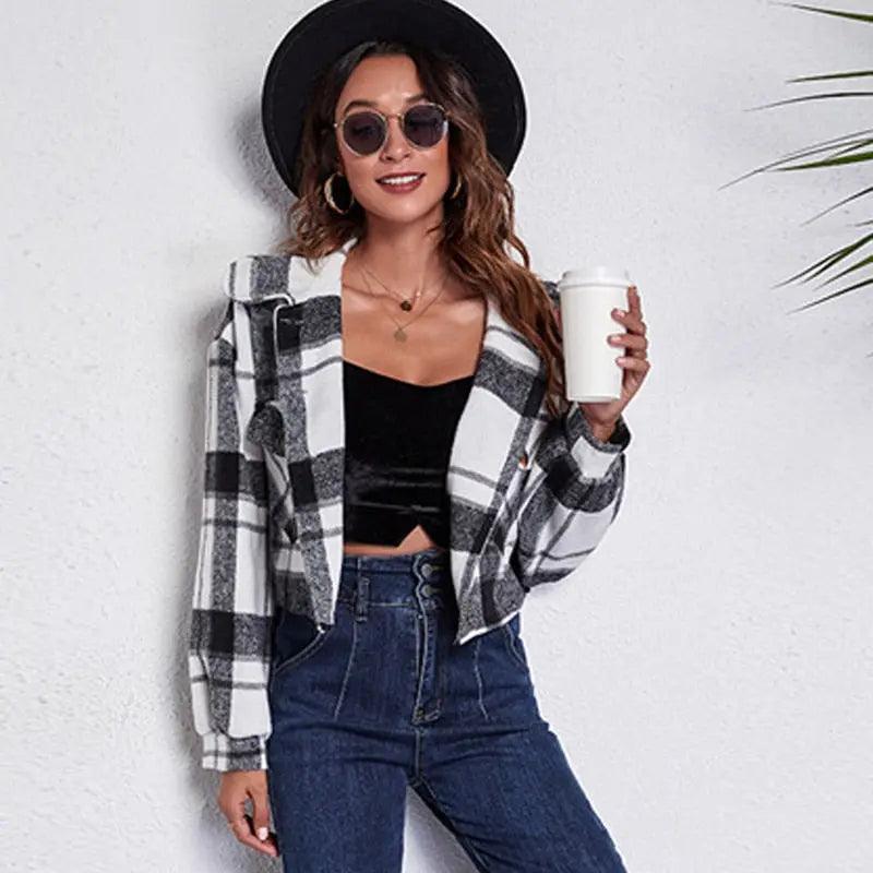 Jaqueta Xadrez Charm