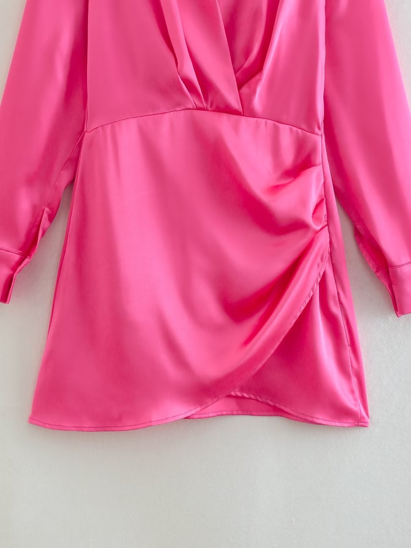 Vestido de Festa Cetim Curto - Lorella