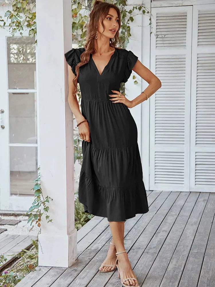 vestidos Vestido promoção Vestido Midi Soltinho Vestido Midi Soltinho Vestido midi Vestido floral Vestido com desconto Vestido Verão 2023 verão promoções Ofertas da semana ofertas