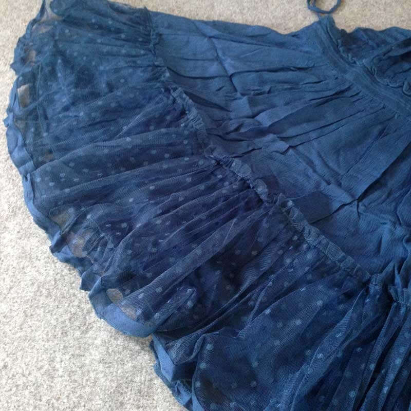 Vestido Costas Nuas com Tule - Aurora