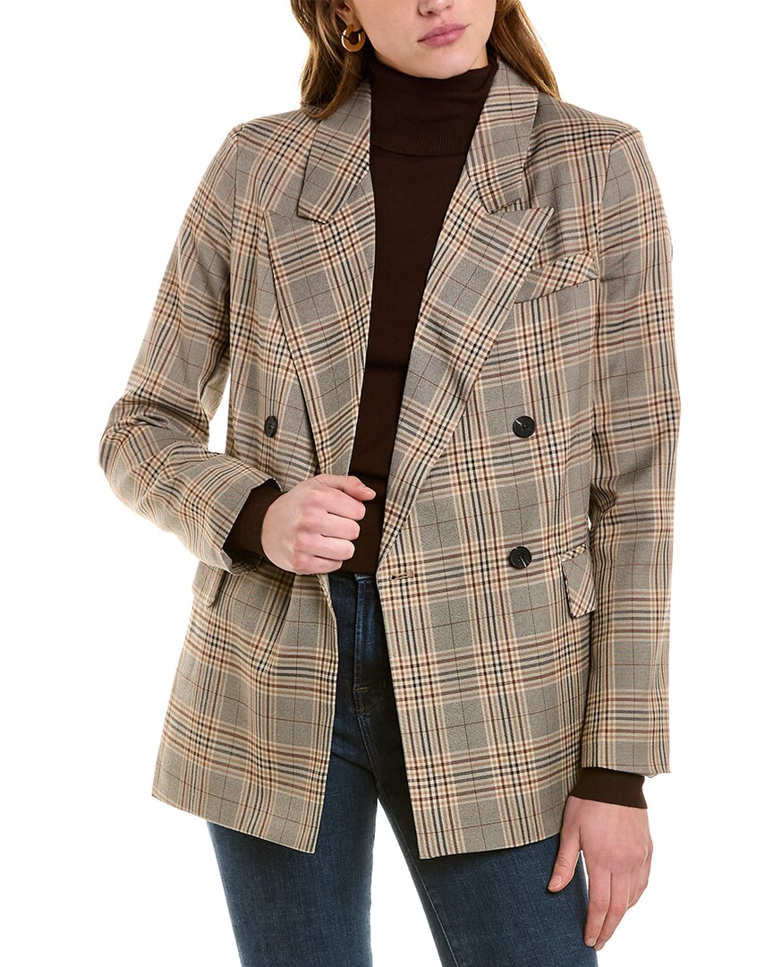 Blazer Xadrez  Blazer Longo Grosso Xadrez de Cintura Larga Ninon  Blazer Longo  Blazer Grosso  Blazer de Cintura Larga  Blazer com Botões  Blazer  Blazer Liso  blazer feminino  blazer  Blazer Feminino Liso