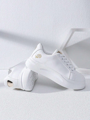 Tênis Branco Casual Feminino - Bella Mônica