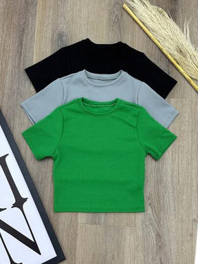 Blusinha Cropped Kit 3  - Estela