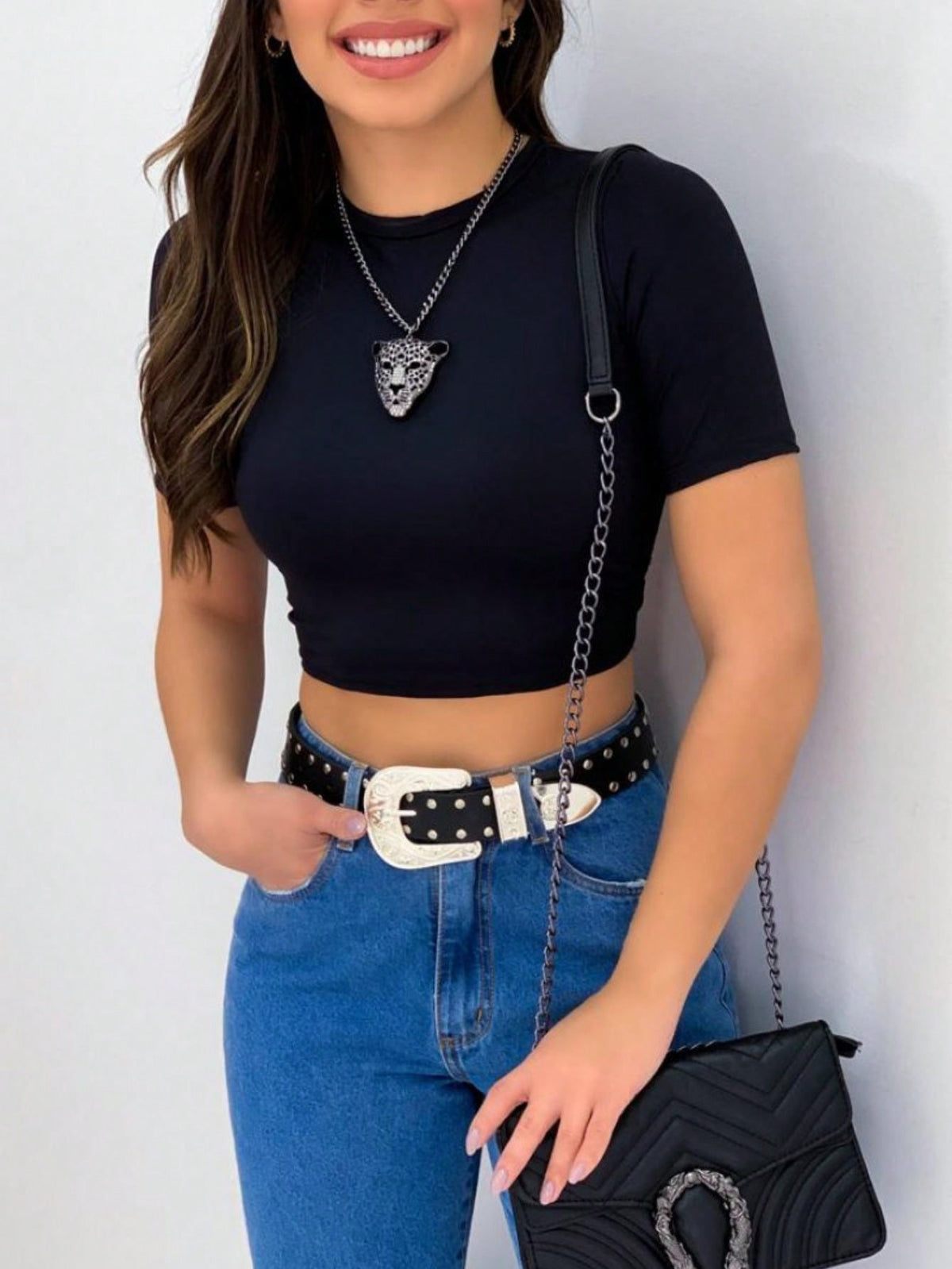 CROPPED TOP COM BOJO