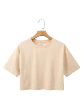 kit 3 camiseta Cropped basica