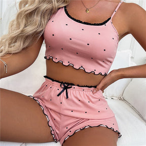 Pijama Feminino Curto Cropped - Kate