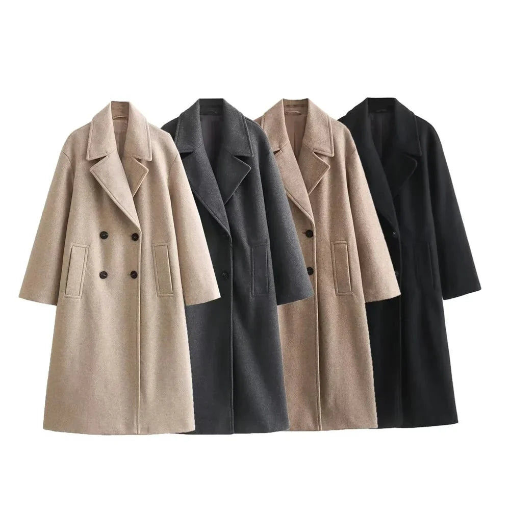 casaco  Casaco de Inverno  casaco feminino  casaco longo  casaco de inverno feminino  CASACO SOBRETUDO  casaco inverno  casaco feminino de inverno  Casaco de Lã Feminino