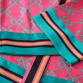 Pijama Iconic em Cetim Longo Feminino