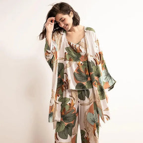 Pijama Feminino Doris  3 Peças