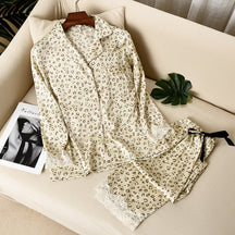 Pijama Feminino Americano Longo -Animal Pri