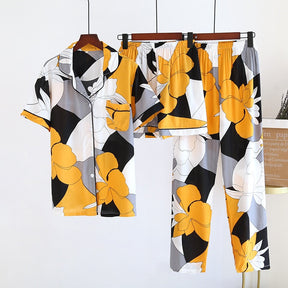 Pijama Feminino 3 Peças - Madalena