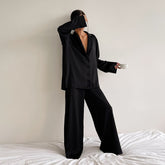 Pijama Feminino de Cetim Longo-Chicago