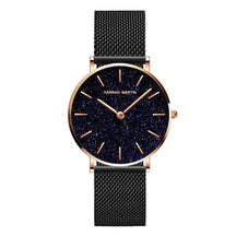 Relógio Feminino Dourado Glitter - Bella